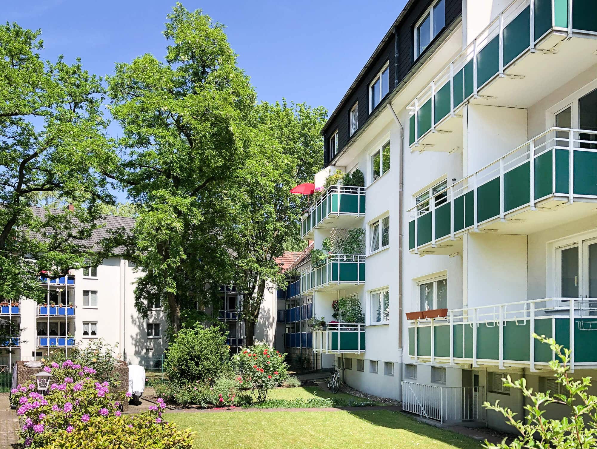 In guter Lage Erdgeschosswohnung mit Stellplatz in