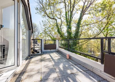 Eingebettet in die Natur, Balkon mit guter Aufenthaltsqualität, Duisburg-Kaiserberg