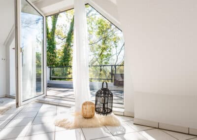 Lichtstimmung, gute Belichtung in der Eigentumswohnung am Duisburger Kaiserberg