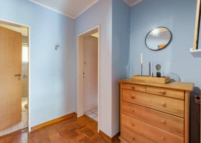Schlafzimmer der 2-Zimmer Eigentumswohnung als Kapitalanlage oder Eigennutzung in Meerbusch-Büderich