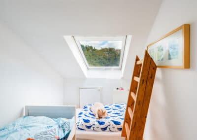 Gästezimmer zum moderniserten Reihenhaus mit großem Raumangebot in Duisburg-Hochheide am Uettelsheimer See