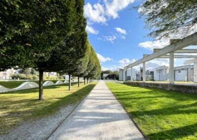 Garten der Erinnerung in der Nähe der angebotenen Kapitalanlage mit Konzept mit Einzelzimmerstruktur