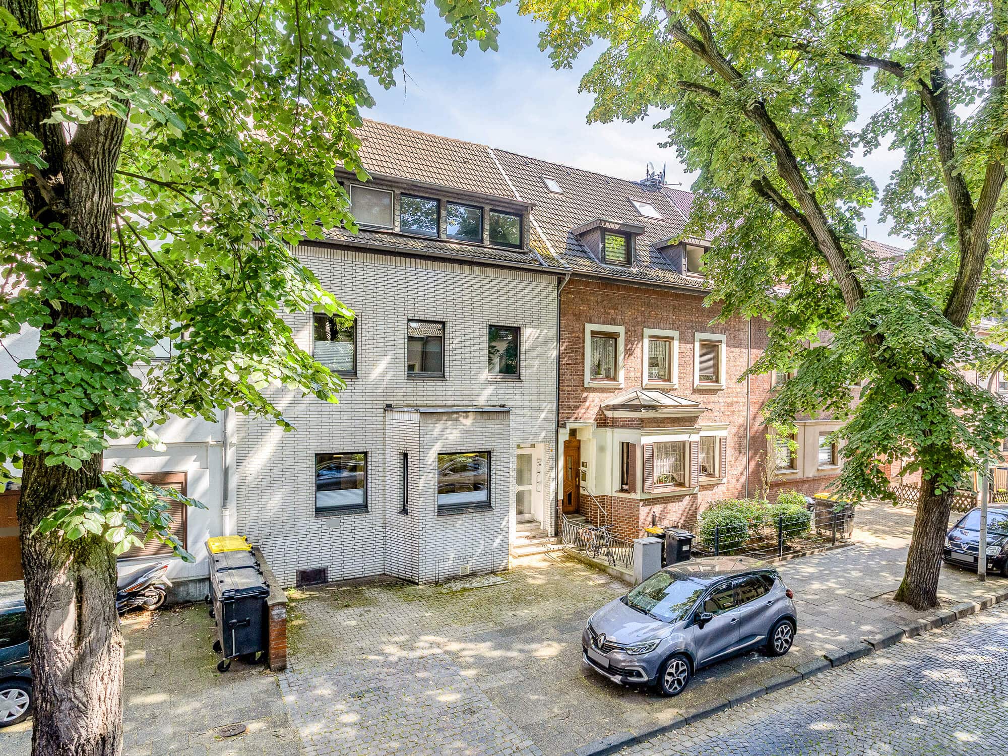 Wohnbereich zur Obergeschoßwohnung im Mehrfamilienhaus Duisburg-Homberg