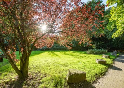 Park am Kastell am Zweifamilienhaus mit moderner Eigentümerwohnung am Oberhausener Kastell