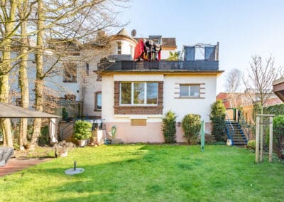 großer Garten in ruhiger Wohnlage zum Anlageobjekt in Duisburg-Homberg