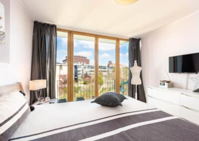 ruhige Wohnlage mit Park im Duisburger Innenhafen