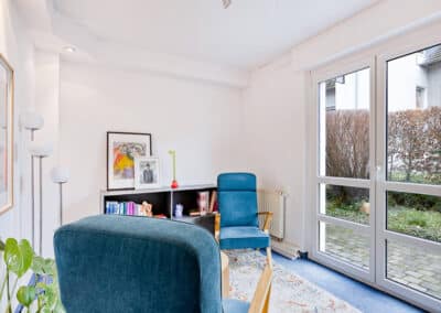 Therapieraum 3 zur Praxisfläche mit fünf Behandlungsräumenfür Therapiezwecke, medizinische Anwendungen oder als Arztpraxis, Makler für hochwertige Immobilien im Ruhrgebiet