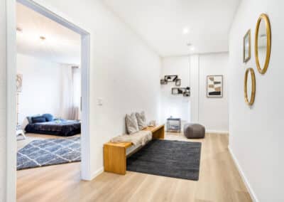 Dielenbereich in der modernisierten Eigentumswohnung in ruhiger Wohnlage des Duisburger Dellviertels